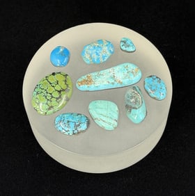 Collection of Jewelry Grade Turquoise Cabochons