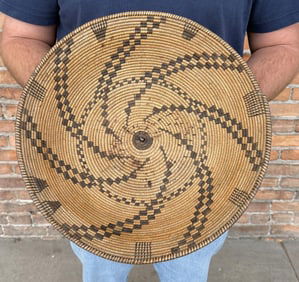 Apache Native American Indian Basket