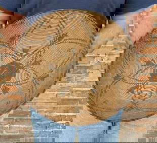 Figural Apache Native American Indian Basket