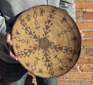 Figural Apache Native American Indian Basket