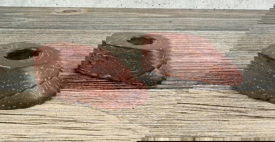 Native American Indian Pipestone Candlesticks