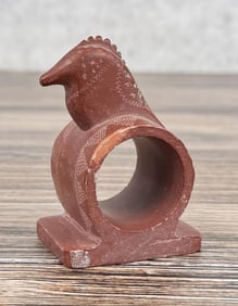 Native American Indian Pipestone Napkin Ring