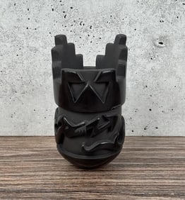 Shirley Cactus Blossom Tafoya Santa Clara Pot