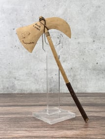 Banff Canada Native American Indian Souvenir Axe