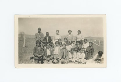 Reno Indian School Crow Agency Montana Photo
