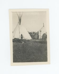 Montana Crow Indian Reservation Tipis Photo