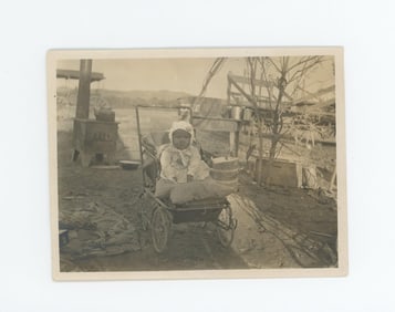 Floy Hairy Wolfs Child Crow Indian Agency Photo