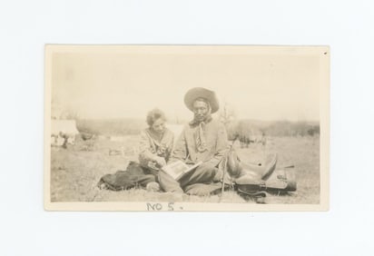 Goes Ahead 7th Cavalry Indian Scout Montana Photo