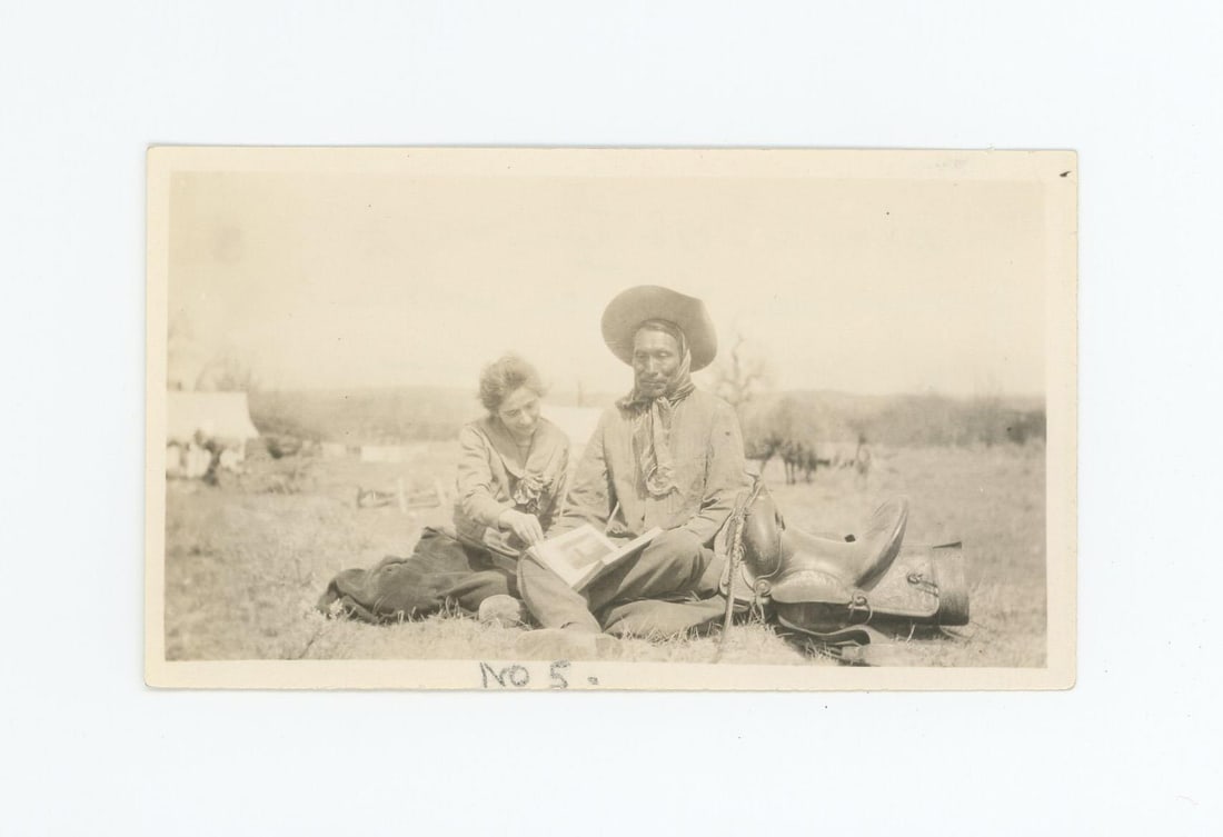 Goes Ahead 7th Cavalry Indian Scout Montana Photo (1 of 3)