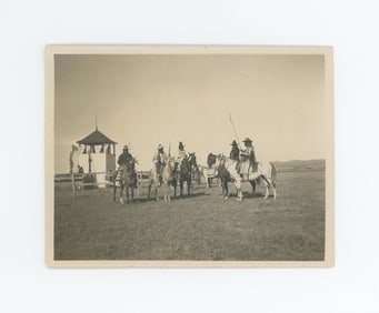 Crow Indians at Crow Fair Montana Photo