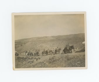 Crow Indian Parade at Lodge Grass Montana Photo