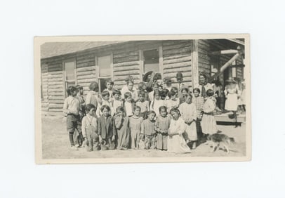 Reno Day School Crow Indian Montana Photo