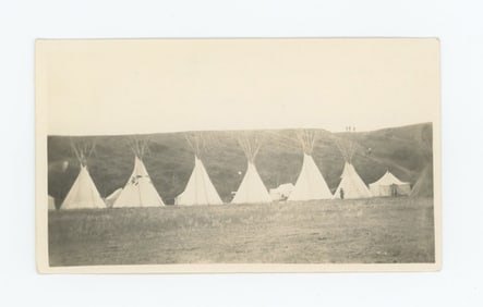 Crow Encampment Little Horn River Montana Photo