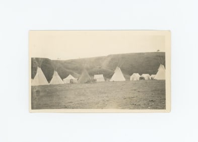 Crow Encampment Little Horn River Montana Photo