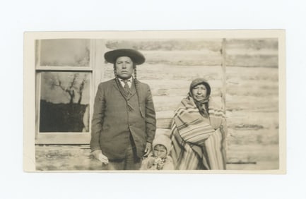 Lucy Old Horn Family Crow Agency Montana Photo
