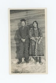 Crow Indians in Elk Tooth Dress Montana Photo