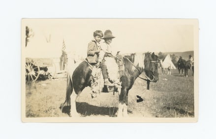 Frank Top of the Tipi Crow Indian Montana Photo