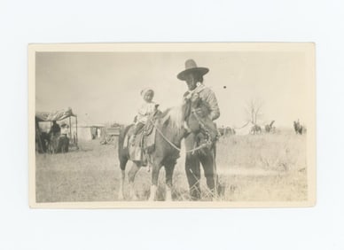 Crow Indian and YMCA Boy Crow Agency Montana Photo