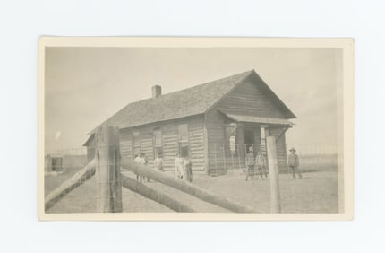 Reno Day School Crow Indian Agency Montana Photo