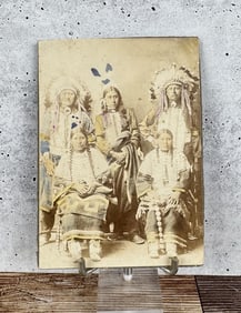 Pine Ridge Agency Sioux Warriors Indian Photo