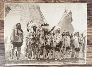 Montana Blackfoot Indian Confederacy Photo