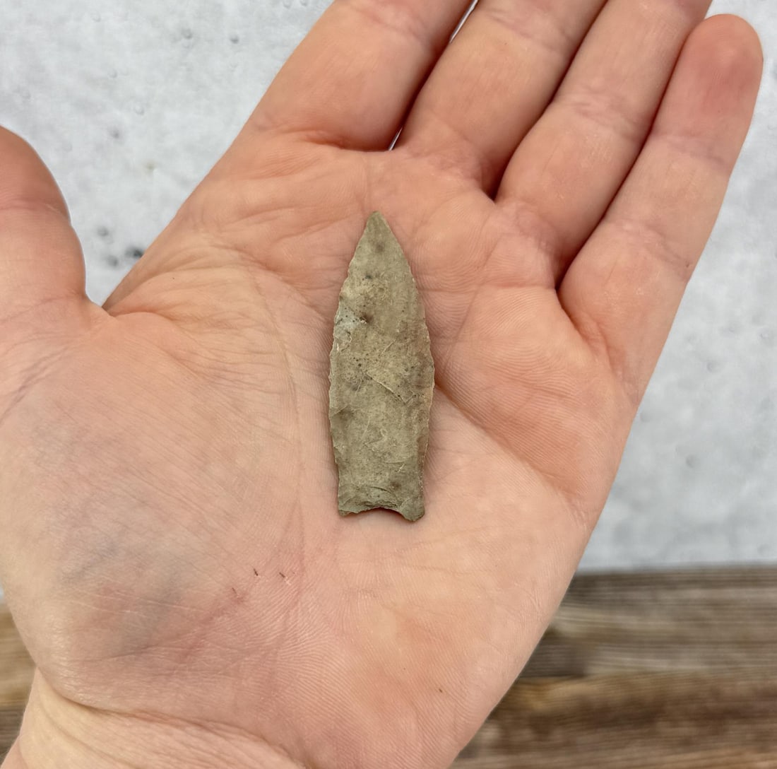 Ancient Native American Indian Arrowhead Clovis (1 of 3)