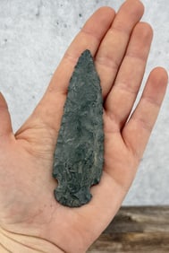 Ancient Native American Indian Arrowhead Lance