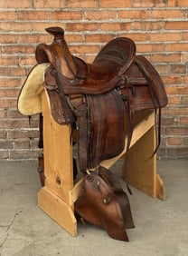 H. Mann Ennis Montana Territory Saddle