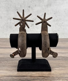 Antique Mexican Charro Cowboy Spurs