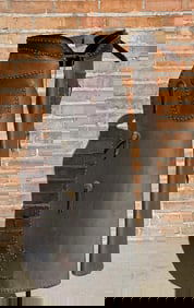 Heiser Green Star & Moon Studded Cowboy Chaps