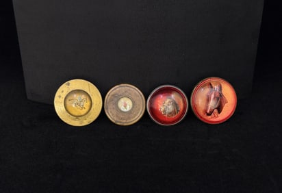 Antique Cowboy Bridle Rosette Collection