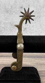 August Buermann Hercules Bronze Cowboy Spur