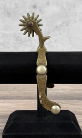 August Buermann Hercules Bronze Cowboy Spur