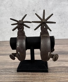 Antique Mexican Charro Cowboy Spurs