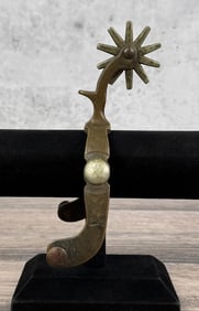 North & Judd Hercules Bronze Cowboy Spur