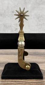 August Buermann Hercules Bronze Cowboy Spur