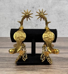 North & Judd Hercules Bronze Buffalo Spurs