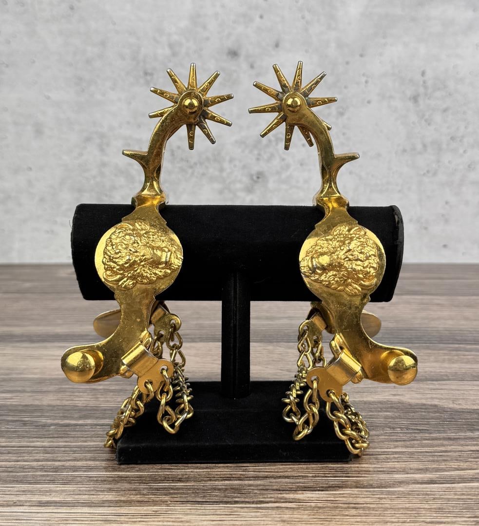 North & Judd Hercules Bronze Buffalo Spurs (1 of 6)