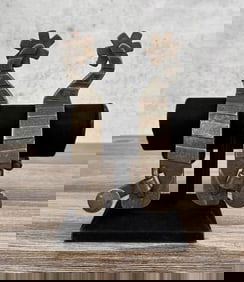 Custom Made Silver Overlay Cowboy Spurs