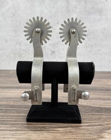 Crockett Renalde Aluminum Montana Cowboy Spurs