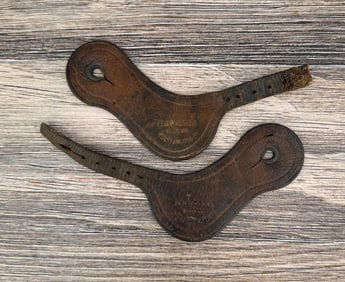 H.H. Heiser Denver Colorado Cowboy Spur Straps