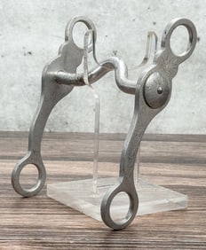 Crockett Renalde Aluminum Cowboy Horse Bit