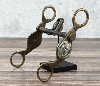 August Buermann Hercules Bronze Horse Bit