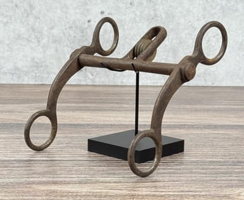 August Buermann Iron Cowboy Horse Bit
