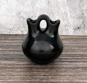 Shirley Cactus Blossom Tafoya Santa Clara Pot