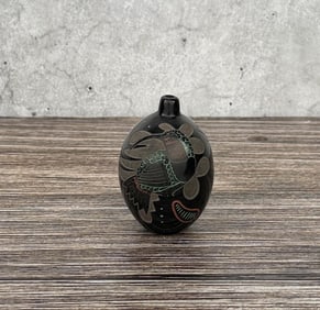 Ray Tafoya Santa Clara Pueblo Miniature Seed Pot