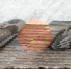 Camilio Sunflower Tafoya Santa Clara Seed Jar Pot