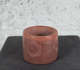 Native American Indian Pipestone Napkin Ring