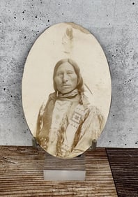 Black Heart Lakota Warrior Pine Ridge Indian Photo