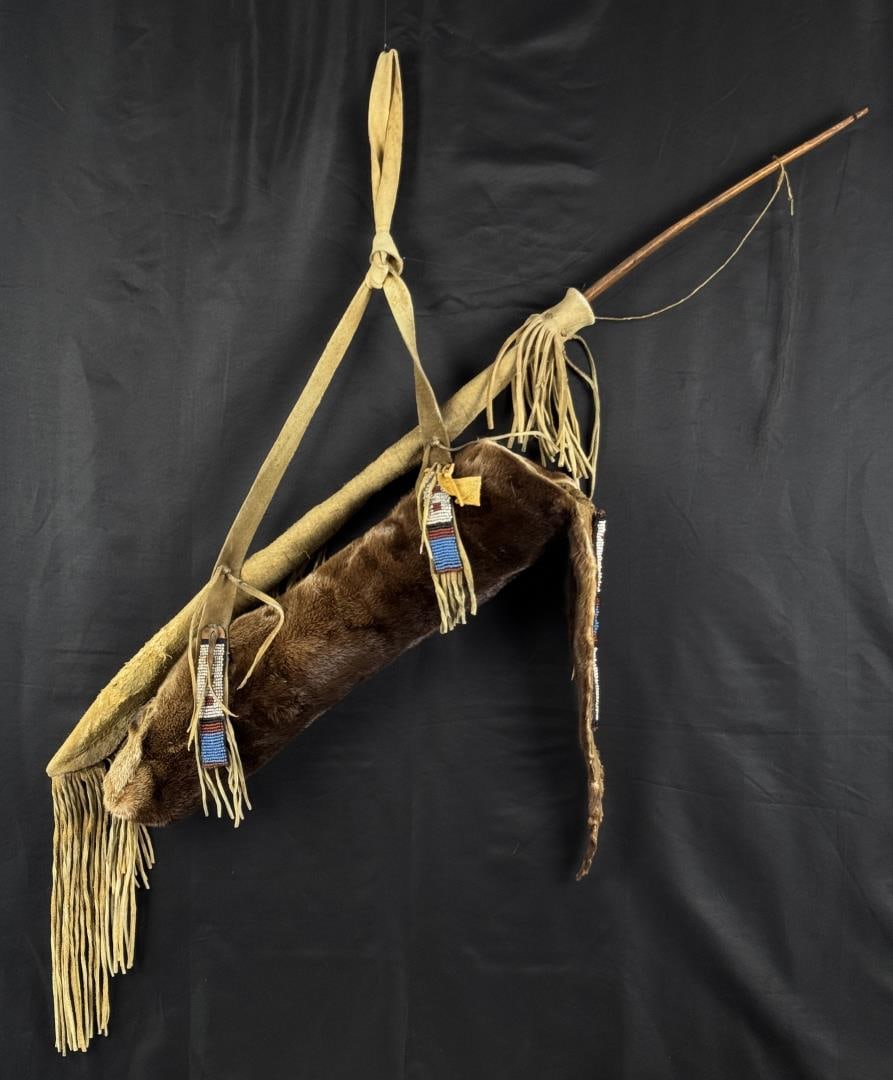 Nez Perce Native American Indian Otter Bow Case (1 of 14)